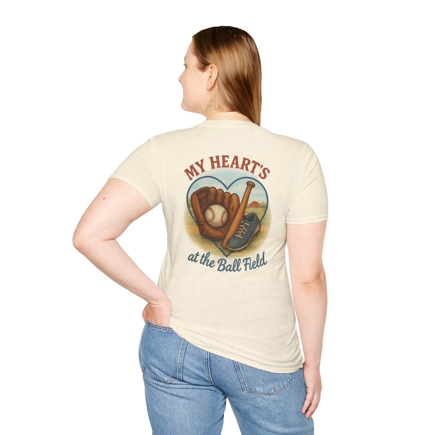 Field Raised shirt for youth baseball players or softball moms