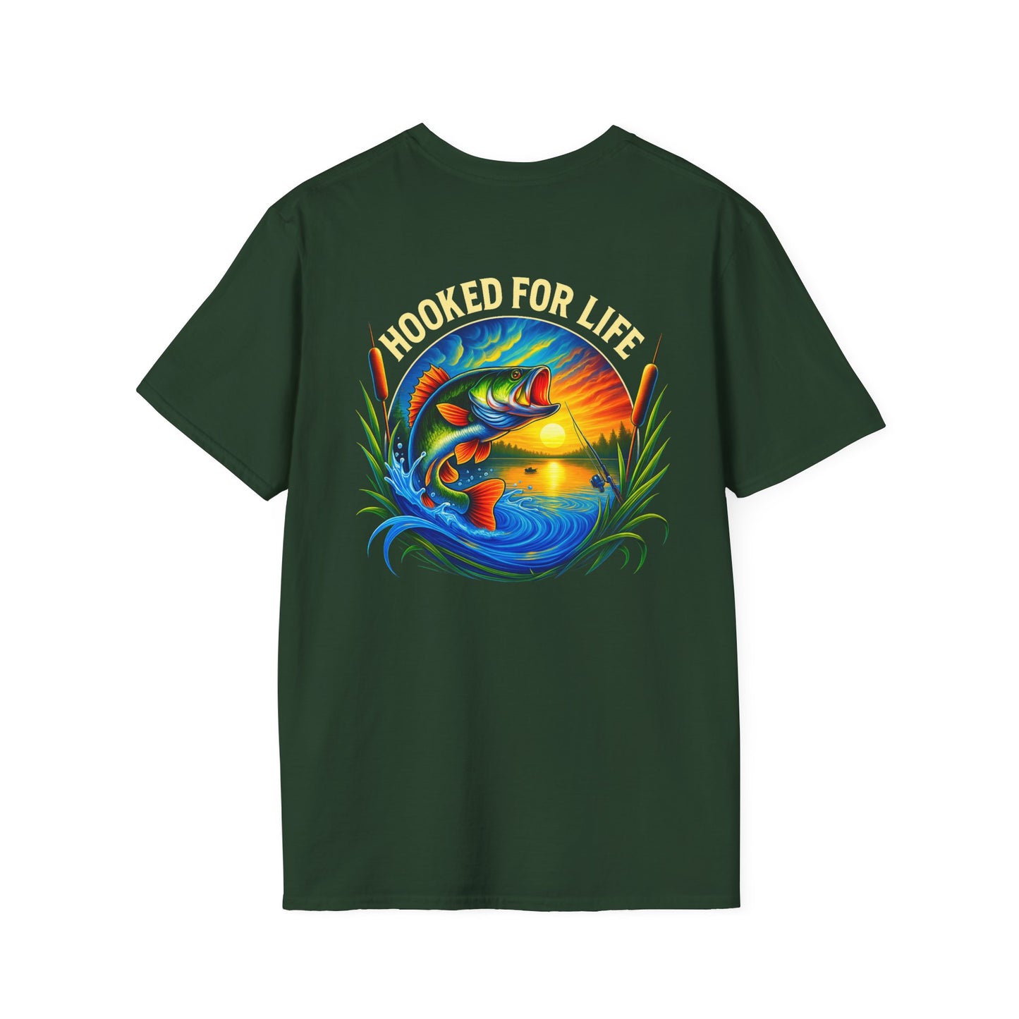 Green Hooked for Life shirt