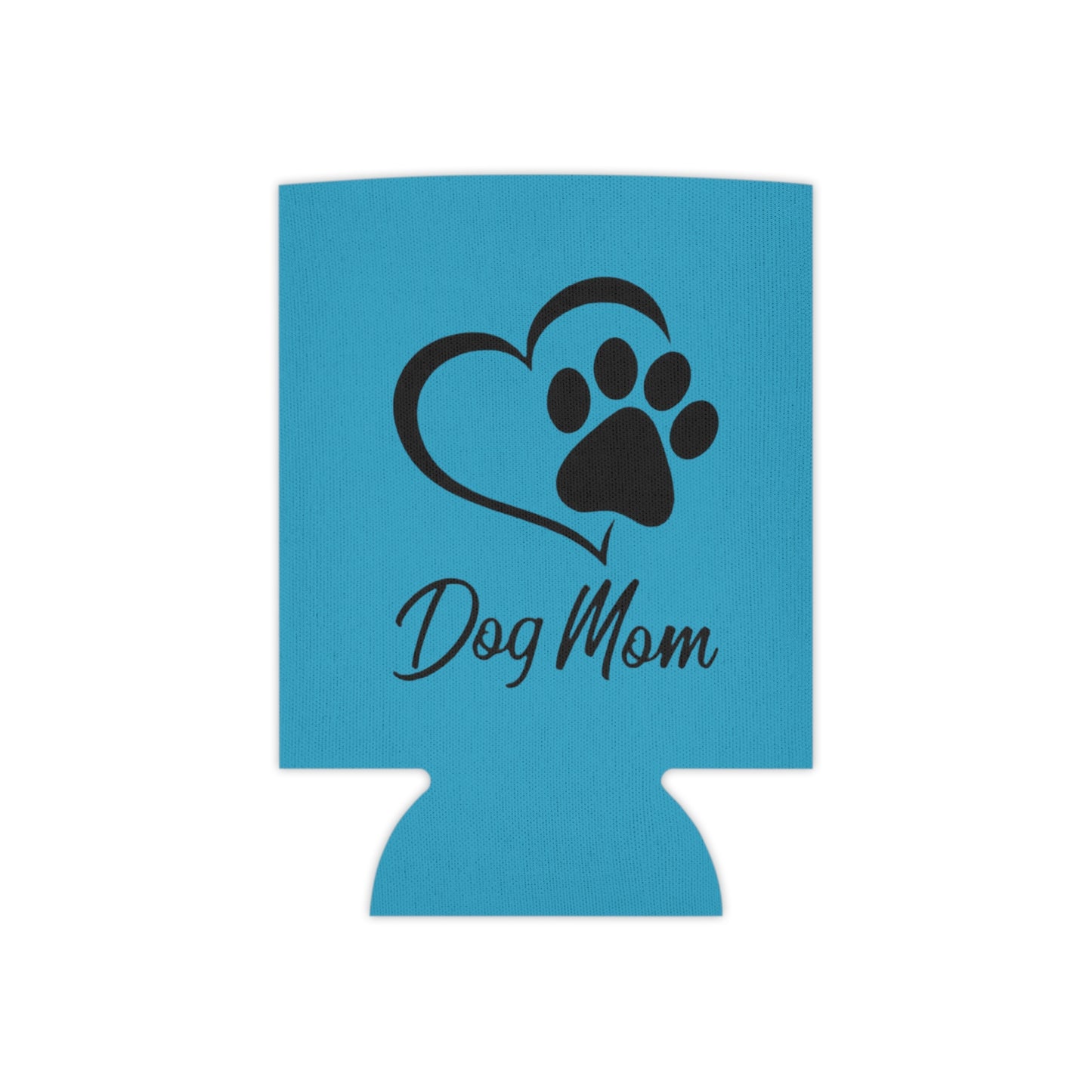 Dog Mom Can Cooler - Cute Pet Lover Beverage Holder for Dog Owners, Gifts for Dog Lovers, Puppy Party Essentials, Pet-Themed Accessories