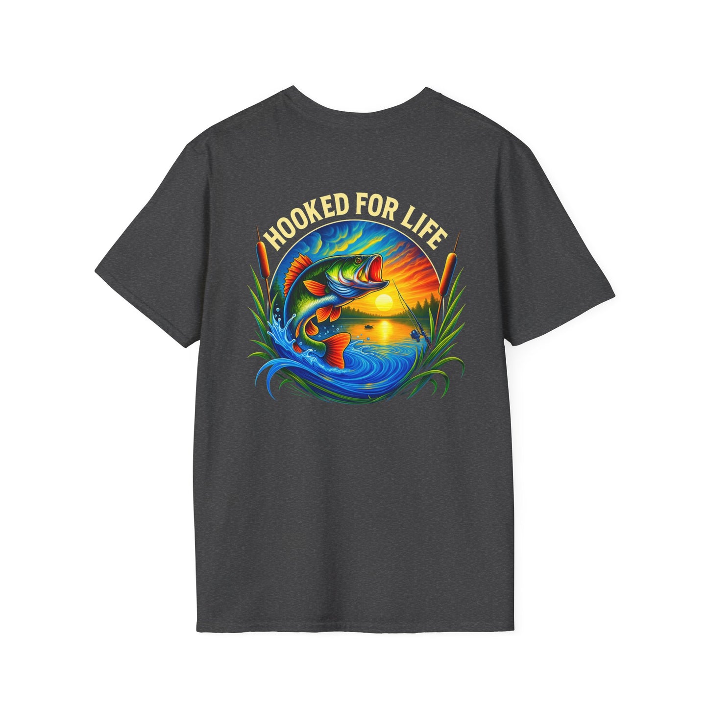Hooked for Life fishing shirt