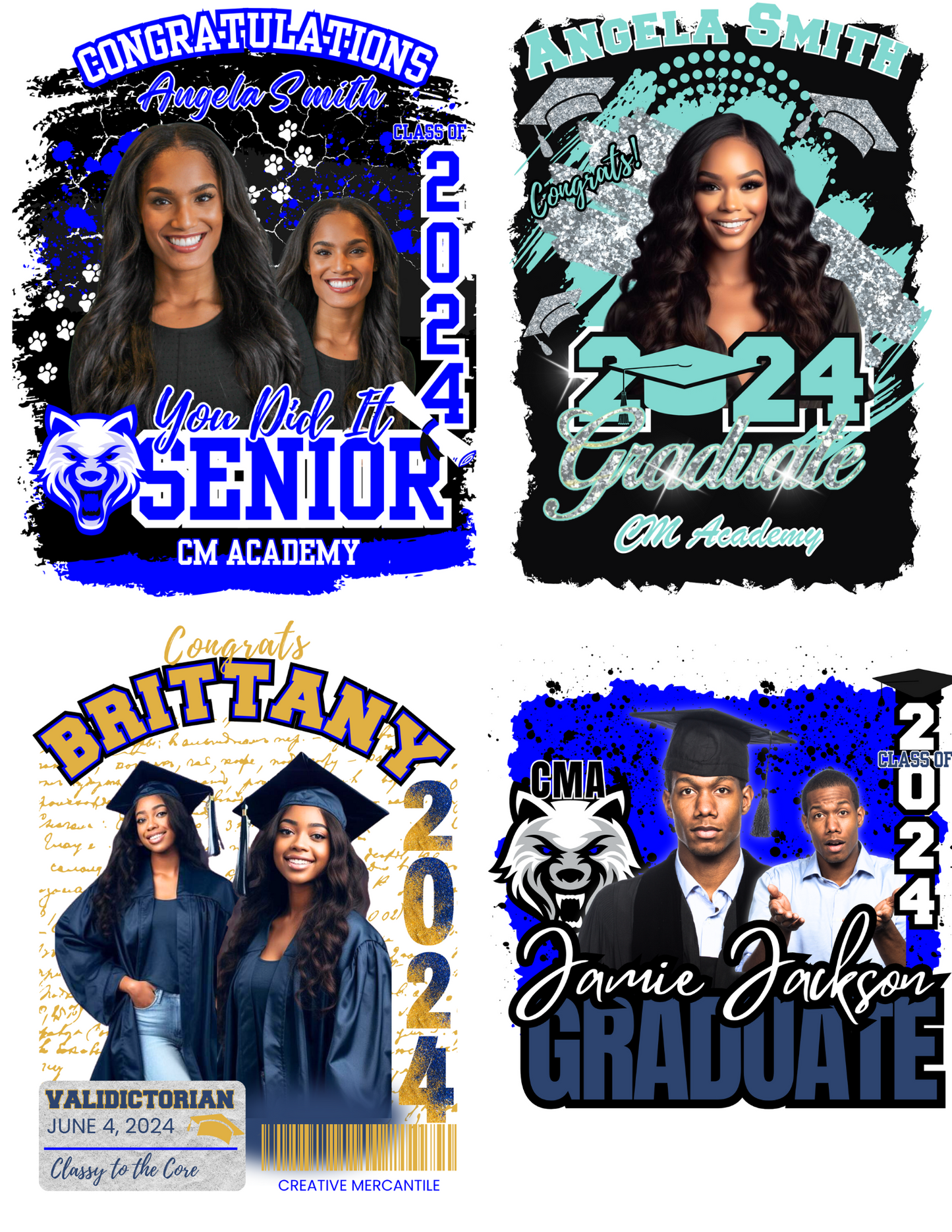 Graduating Seniors shirt digital download designs
