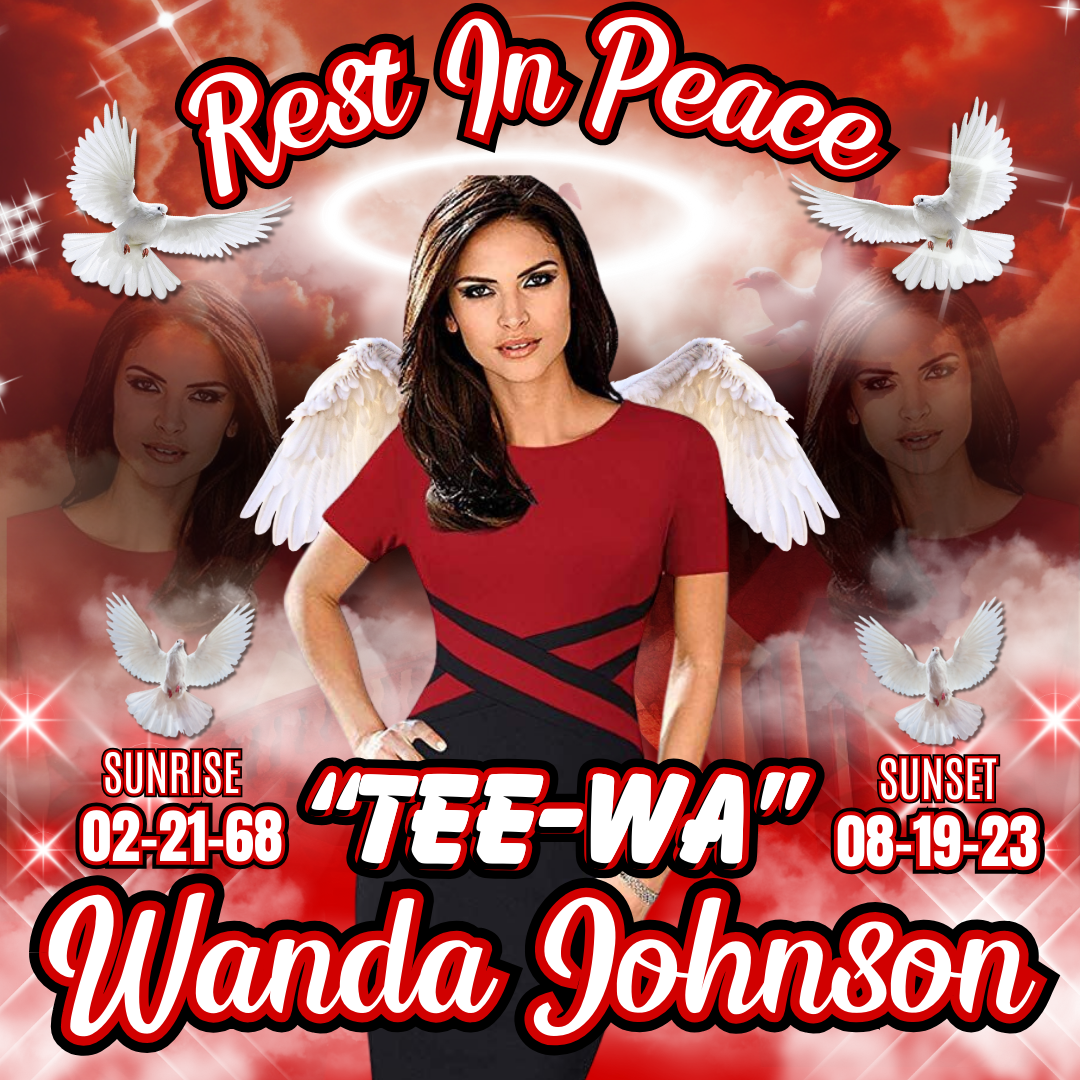 Rest in Peace digital download design in red
