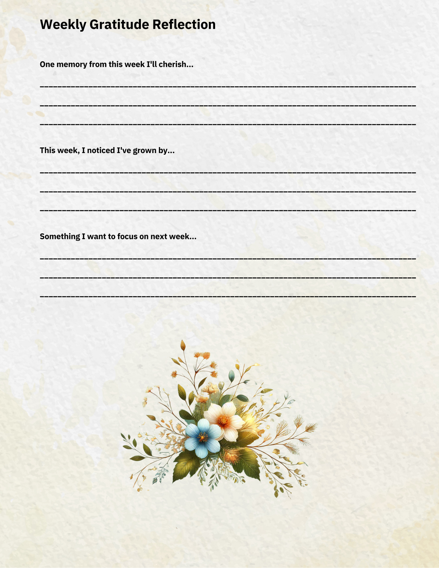 Gratitude journal gift idea with elegant design and clean pages”