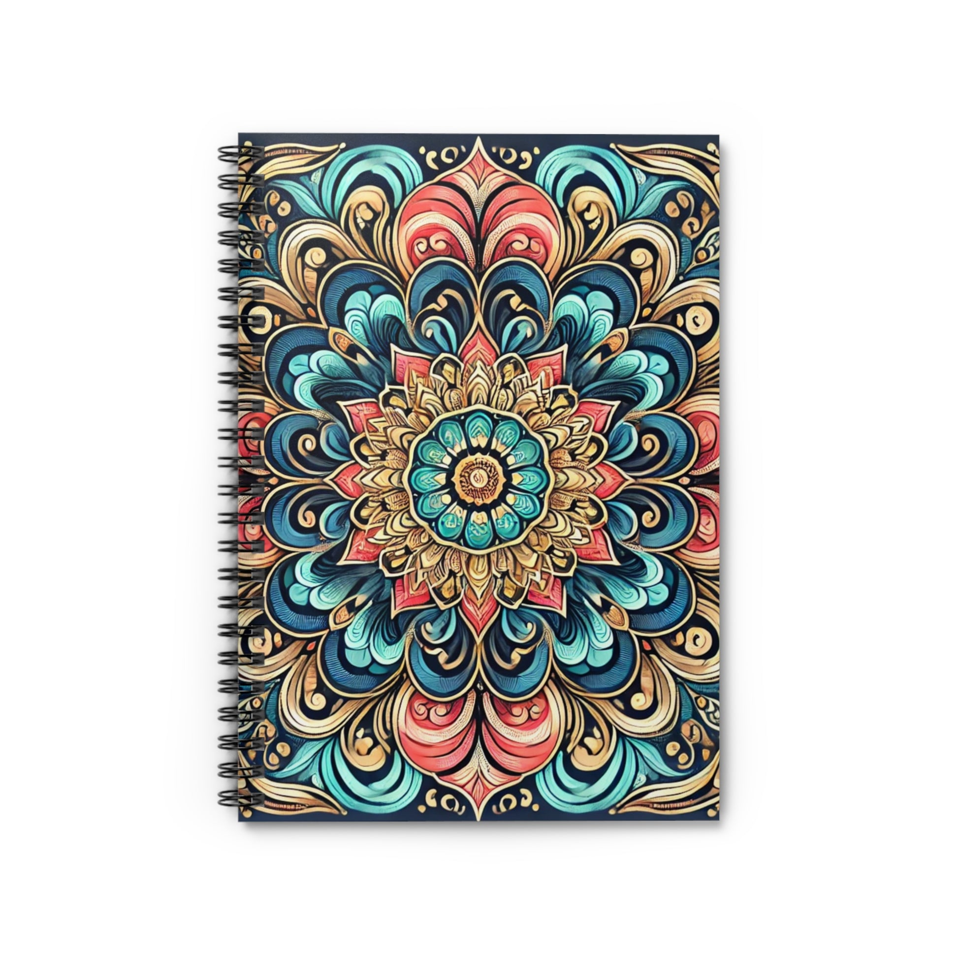 Bohemian Floral Spiral notebook