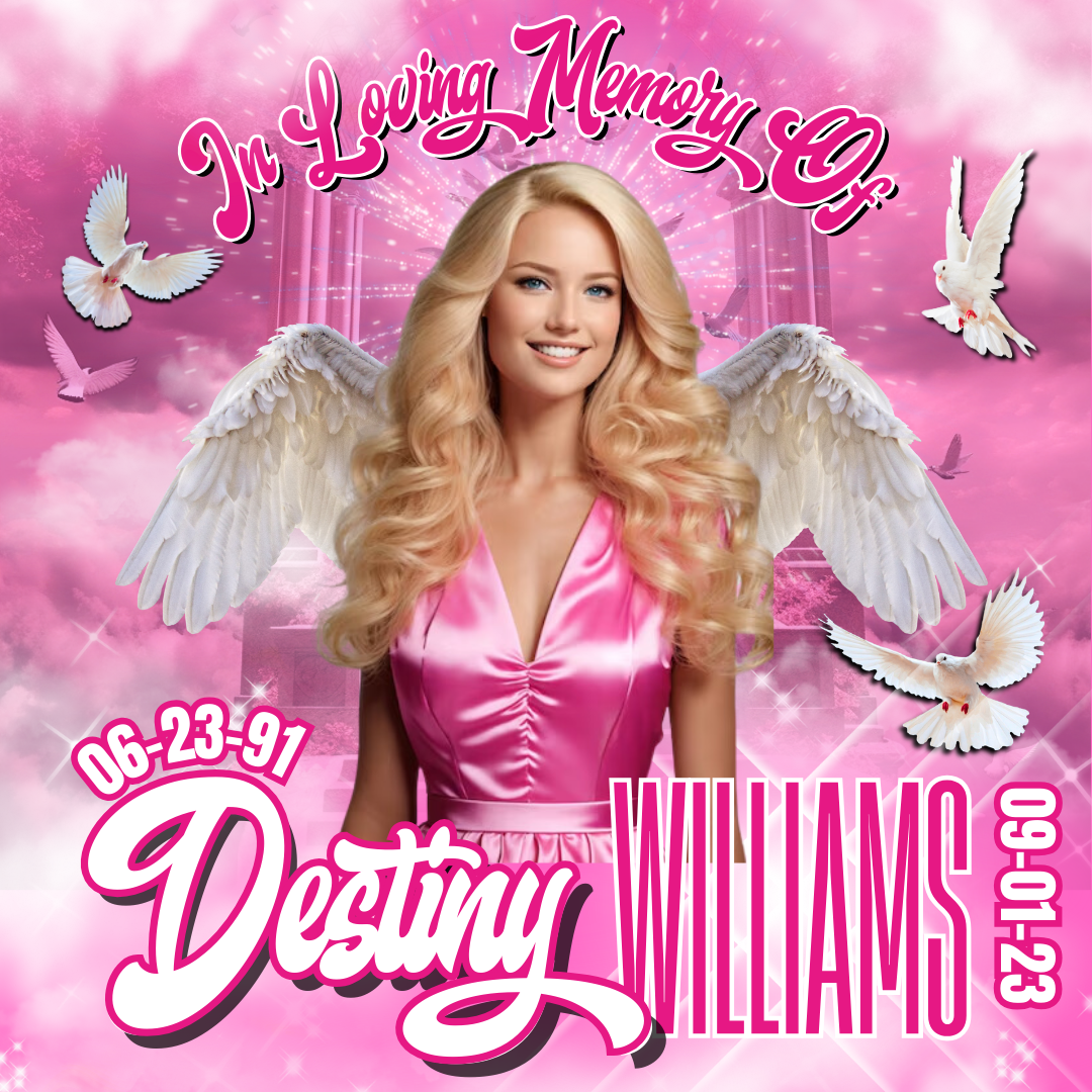 In loving memory digital download design