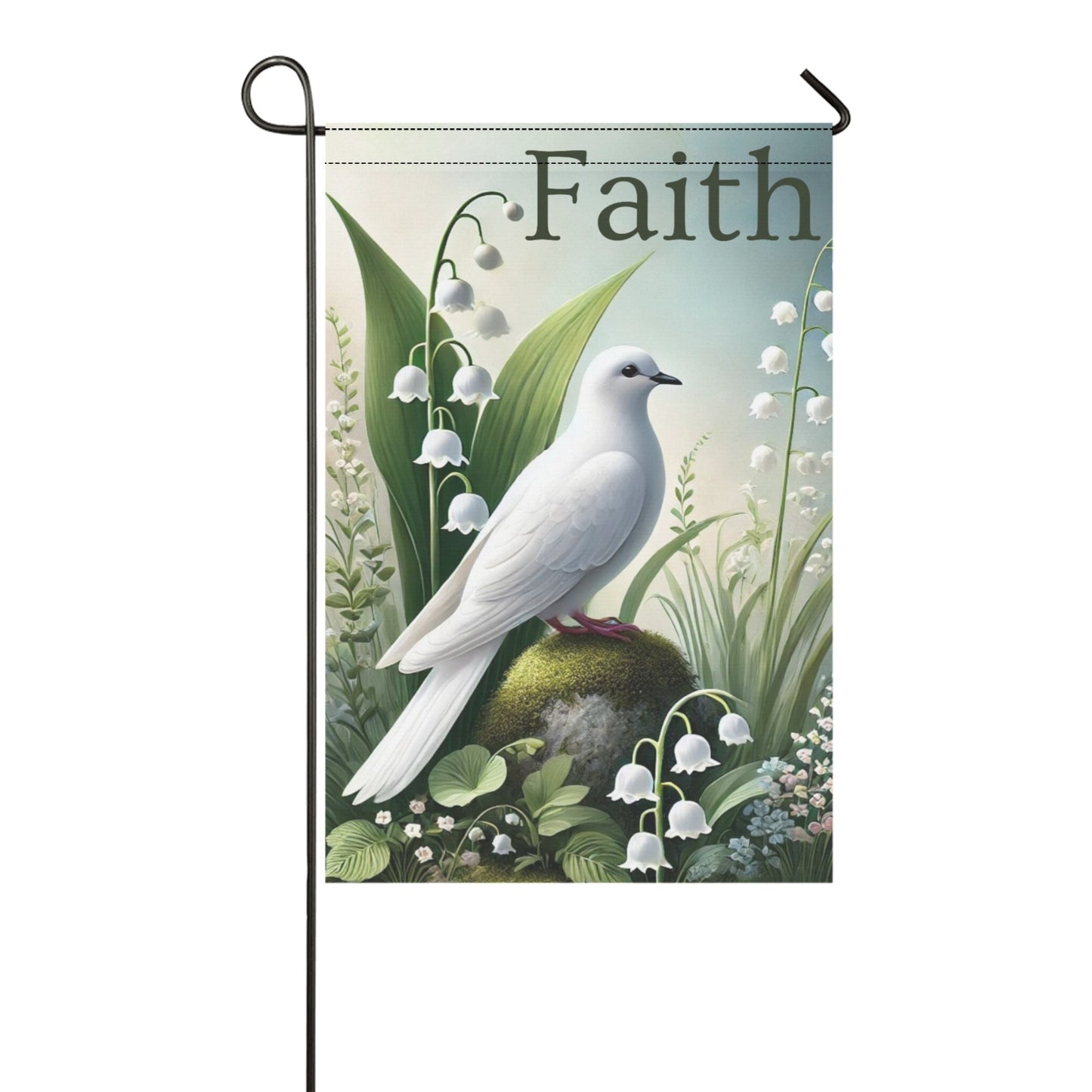 Wings of Peace - Dove Garden Flag