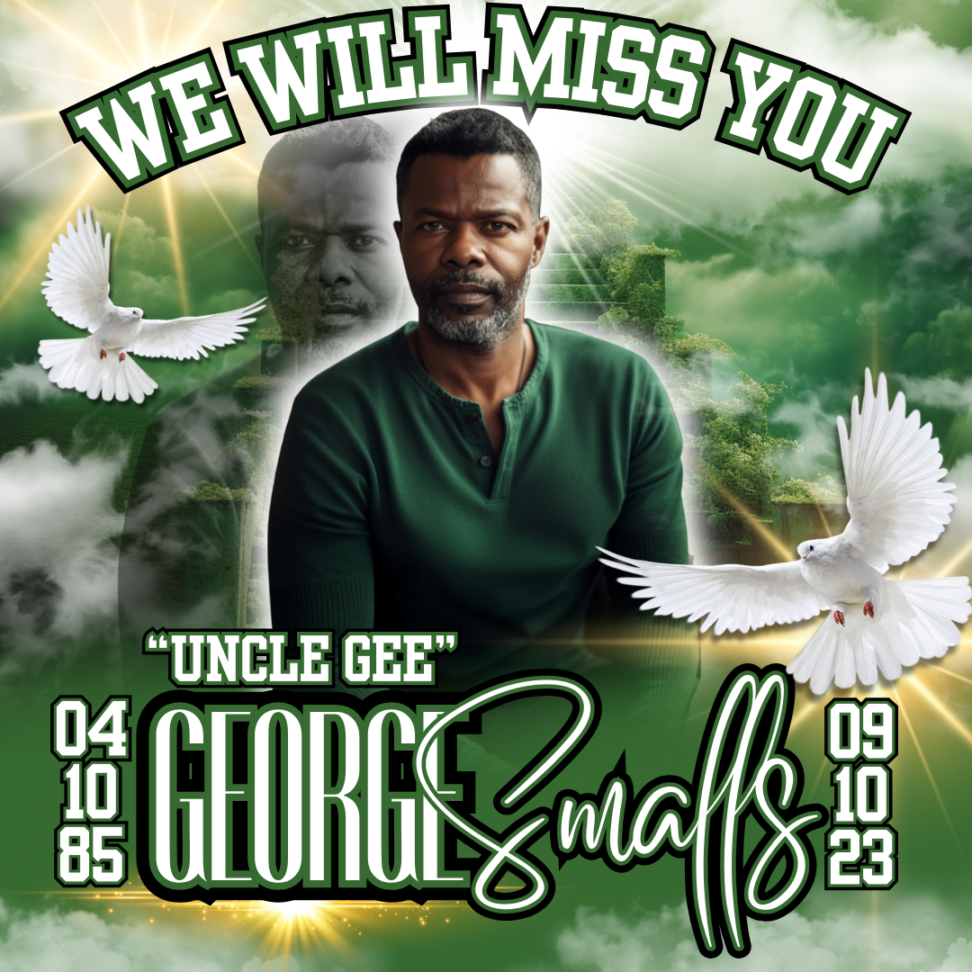 We will miss you memorial digital download design