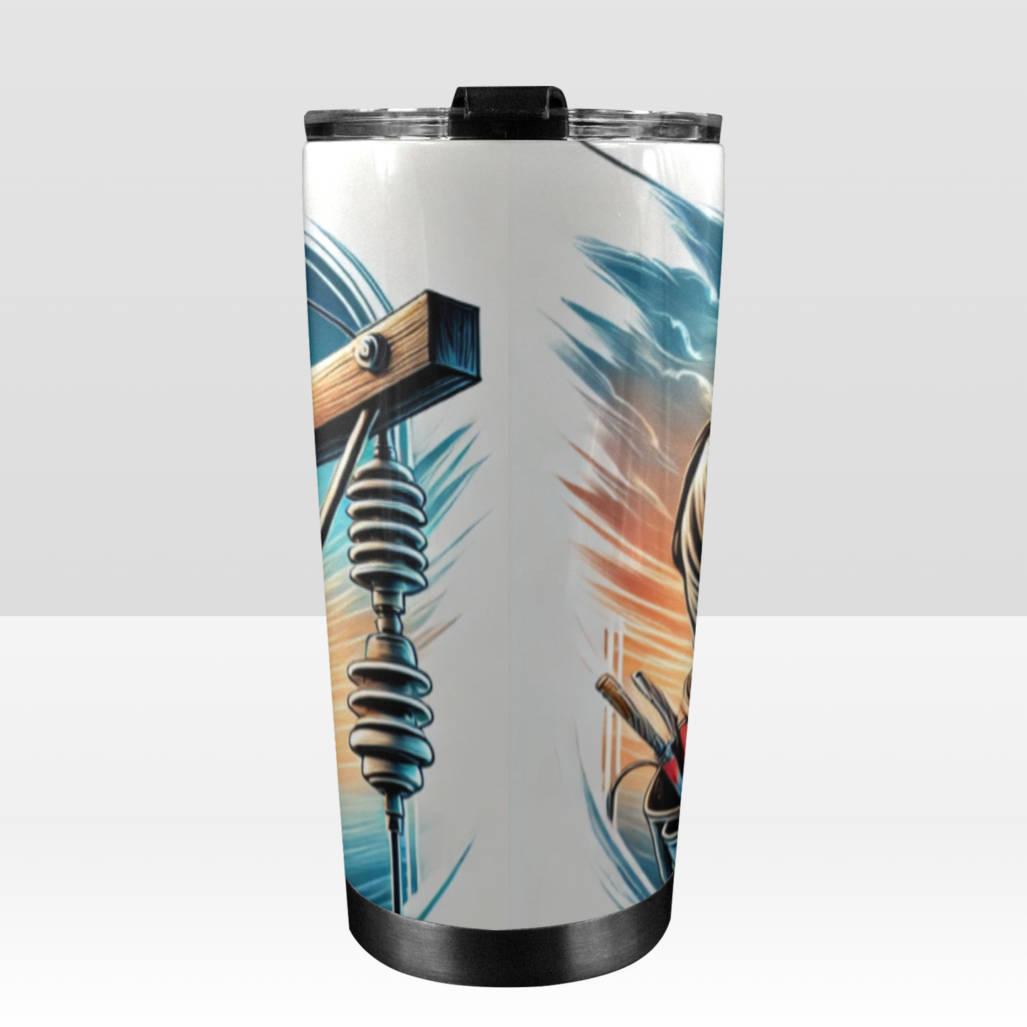 American Lineman – 20oz Stainless Steel Tumbler